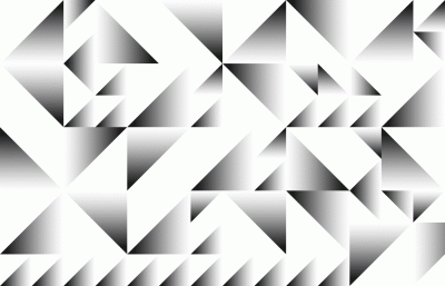 Random computer-generated art using gradations and angles