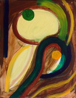 Family, 2016, acrylic on canvas, 10"x8"