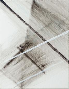 Soft Vectors, 2016, acrylic on canvas, 10"x8"