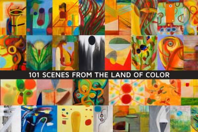 "101 Scenes from the Land of Color" Solo Show – paintings by Orin Buck