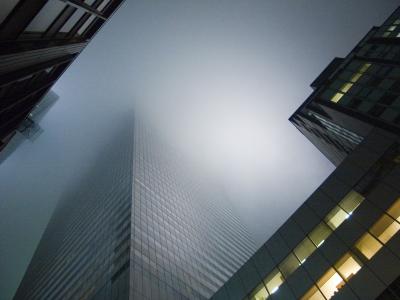 Fog, 2008, digital photograph by Orin Buck.